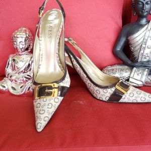 Guess  sling backs🧚‍♂️